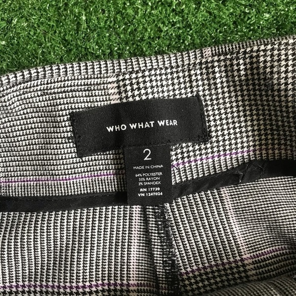 Who What Wear Plaid Pants - Picture 4 of 10